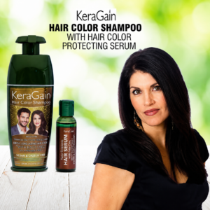 Keragain Hair Color Shampoo & Color Protecting Hair Serum